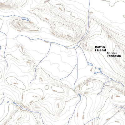 Natural Resources Canada Alpha River, NU (048A11 Toporama) digital map