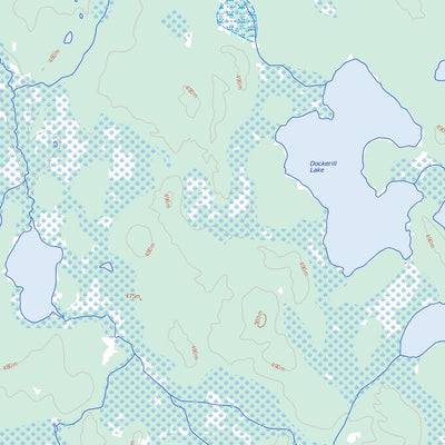 Natural Resources Canada Alstead Lake, SK (073O11 Toporama) digital map