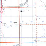 Natural Resources Canada Altona, MB (062H04 CanMatrix) digital map