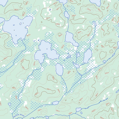 Natural Resources Canada American Lake, SK (074G02 Toporama) digital map