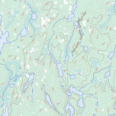 Natural Resources Canada American Lake, SK (074G02 Toporama) digital map