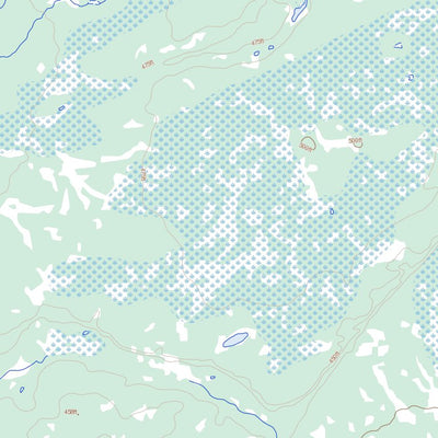 Natural Resources Canada Amery, MB (054D09 Toporama) digital map