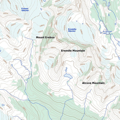 Natural Resources Canada Amethyst Lakes, AB (083D09 Toporama) digital map
