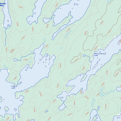 Natural Resources Canada Amiskit Island (064D16 Toporama) digital map