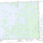 Natural Resources Canada Amiskit Island, MB (064D16 CanMatrix) digital map