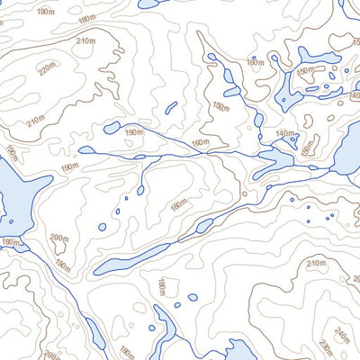 Natural Resources Canada Amittuarjuk Lake, NU (046P05 Toporama) digital map