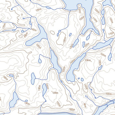 Natural Resources Canada Amittuarjuk Lake, NU (046P05 Toporama) digital map