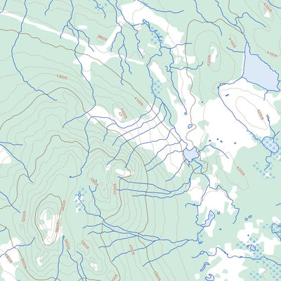 Natural Resources Canada Anahim Lake, BC (093C06 Toporama) digital map