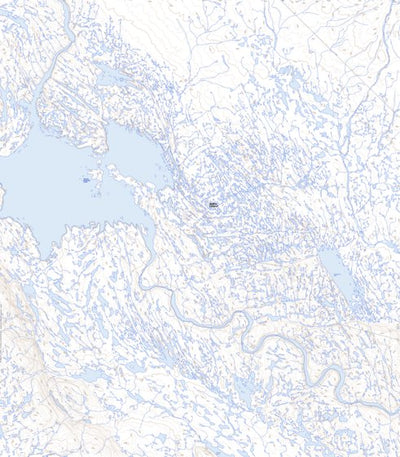 Natural Resources Canada Anakudluk Lake, NU (026C03 Toporama) digital map