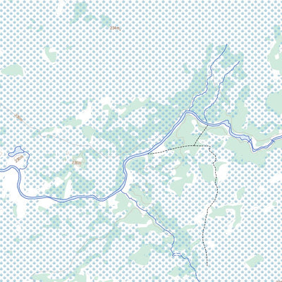 Natural Resources Canada Anderson Falls, MB (063H06 Toporama) digital map