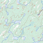 Natural Resources Canada Anderson Lake (075F02 Toporama) digital map
