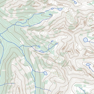 Natural Resources Canada Anderson Lake, YT (105H10 Toporama) digital map
