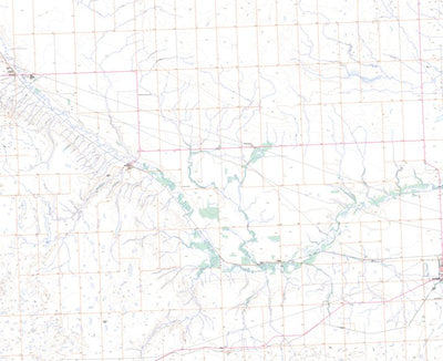 Natural Resources Canada Anglia, SK (072N09 Toporama) digital map