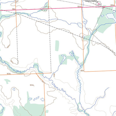 Natural Resources Canada Anglia, SK (072N09 Toporama) digital map