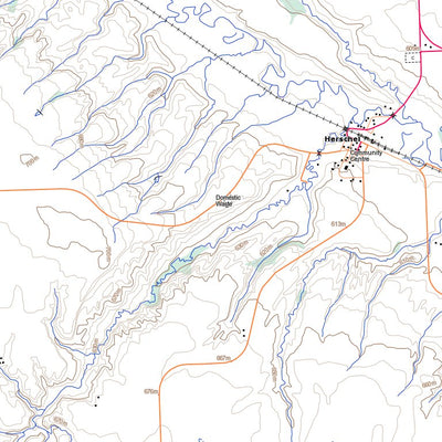 Natural Resources Canada Anglia, SK (072N09 Toporama) digital map