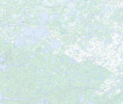 Natural Resources Canada Angling Lake, MB (053F13 Toporama) digital map
