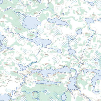 Natural Resources Canada Angling Lake, MB (053F13 Toporama) digital map