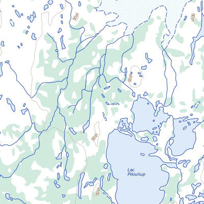 Natural Resources Canada Anse De Villiers, NU (024N06 Toporama) digital map