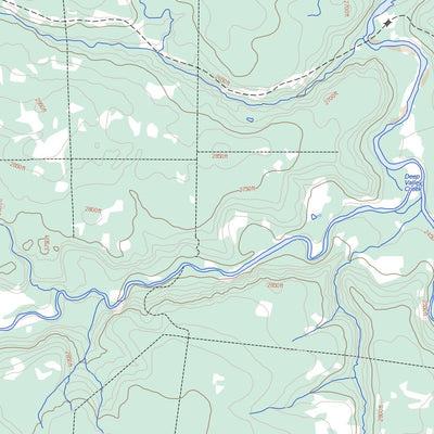 Natural Resources Canada Ante Creek, AB (083K12 Toporama) digital map