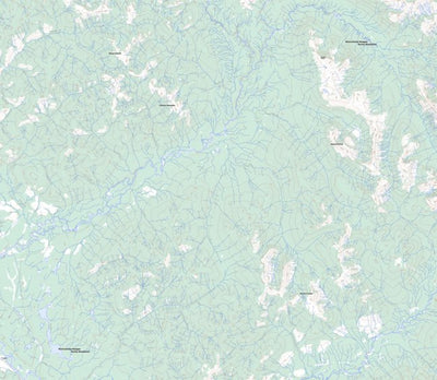 Natural Resources Canada Anzac River, BC (093J16 Toporama) digital map
