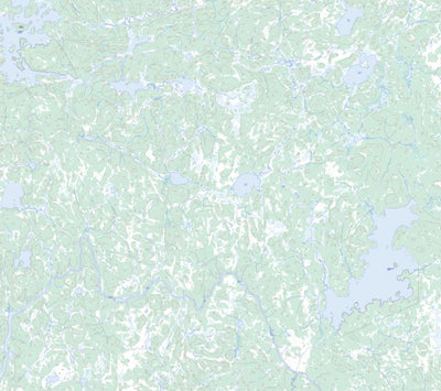 Natural Resources Canada Apeganau Lake, MB (063O12 Toporama) digital map