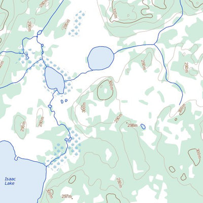 Natural Resources Canada Apeganau River, MB (063O11 Toporama) digital map