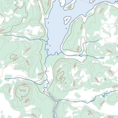 Natural Resources Canada Apeganau River, MB (063O11 Toporama) digital map