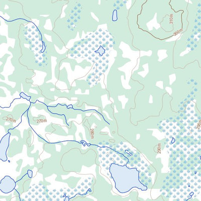 Natural Resources Canada Archer Creek, MB (064I07 Toporama) digital map