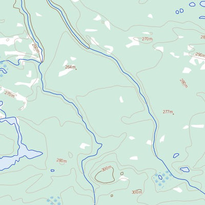 Natural Resources Canada Archibald River, SK (074N01 Toporama) digital map