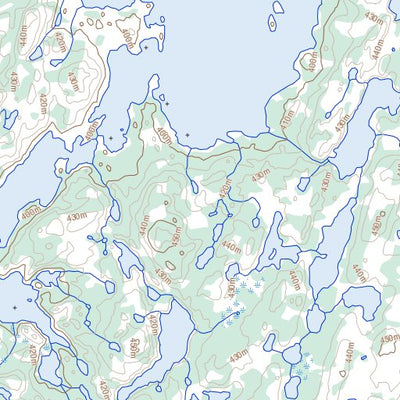 Natural Resources Canada Ardent Lake (086G12 Toporama) digital map