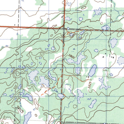 Natural Resources Canada Arran, MB (062N13 CanMatrix) digital map