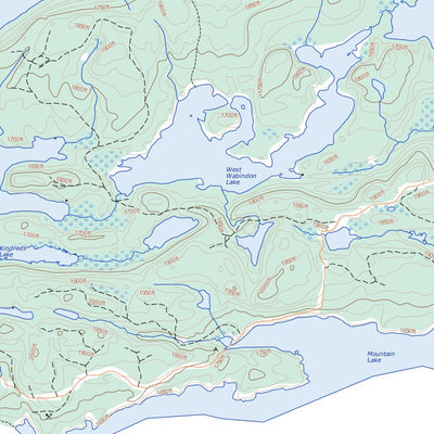 Natural Resources Canada Arrow Lake, ON (052B01 Toporama) digital map