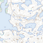 Natural Resources Canada Arseno Lake, NT (086B12 Toporama) digital map