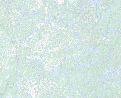Natural Resources Canada Artery Lake, MB (052M06 Toporama) digital map