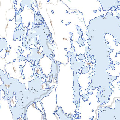 Natural Resources Canada Ashuna Lake (036G04 Toporama) digital map