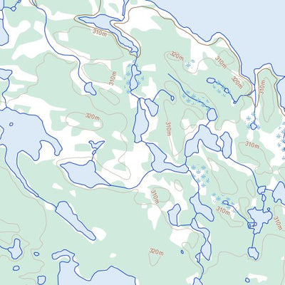 Natural Resources Canada Askey Lake, MB (064O10 Toporama) digital map