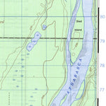 Natural Resources Canada Asphalt Creek, AB (074E12 CanMatrix) digital map