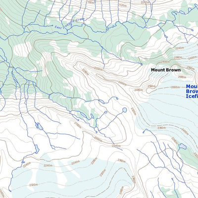 Natural Resources Canada Athabasca Pass, AB (083D08 Toporama) digital map