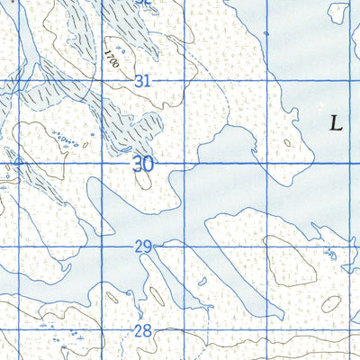 Natural Resources Canada Atikonak Lake East, NL (023A10_E CanMatrix) digital map