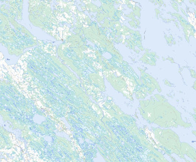 Natural Resources Canada Atikonak Lake, NL (023A10 Toporama) digital map
