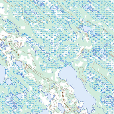 Natural Resources Canada Atikonak Lake, NL (023A10 Toporama) digital map