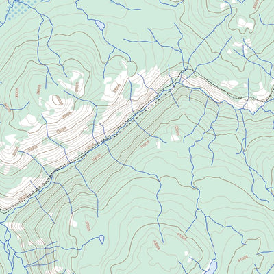 Natural Resources Canada Atnarko, BC (093C05 Toporama) digital map