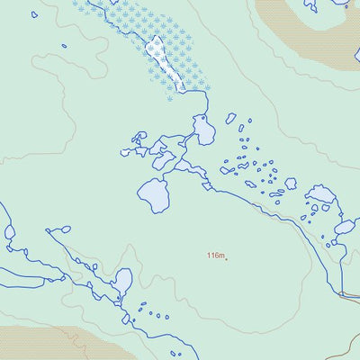 Natural Resources Canada Aumaluuktuuk Lake, NU (065P16 Toporama) digital map