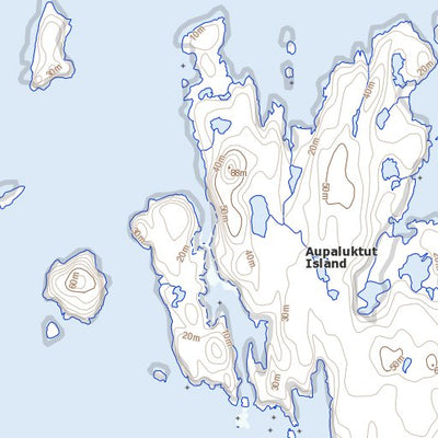 Natural Resources Canada Aupaluktut Island (026G07 Toporama) digital map