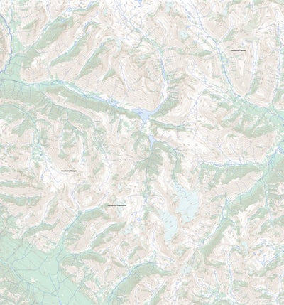 Natural Resources Canada Avalanche Lake, NT (095L06 Toporama) digital map