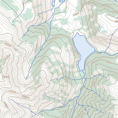 Natural Resources Canada Avalanche Lake, NT (095L06 Toporama) digital map