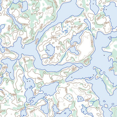 Natural Resources Canada Awry Lake, NT (085J15 Toporama) digital map