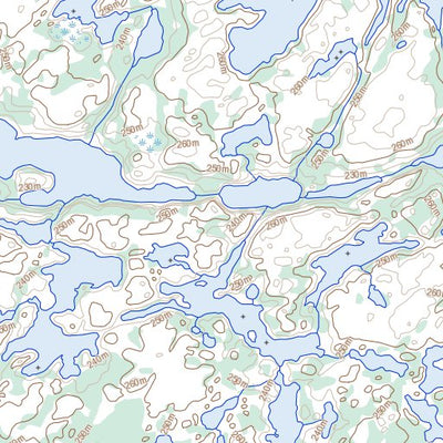 Natural Resources Canada Awry Lake, NT (085J15 Toporama) digital map