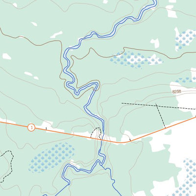 Natural Resources Canada Axe Creek, NT (085E02 Toporama) digital map