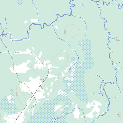 Natural Resources Canada Aylen River, ON (032D13 Toporama) digital map